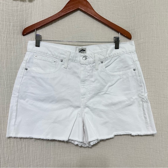 J. Crew Slouchy boyfriend short in white size 31 - Picture 9 of 13